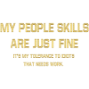 Bold Self-Assertion Typography Design