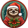 Sloth Christmas