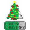 Loading Xmas tree