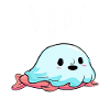 Kawaii Halloween Blobfish Fantôme