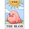 Carte de tarot Blobfish