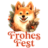 Frohes Fest mit Hund