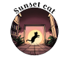 Sunset cat 1