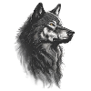 Wolf Portrait