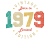 Vintage 1979 Original 1979 Retro Birthday 1979