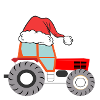 Tracteur de Noël