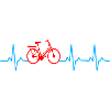 Heartbeat Bicycle Cadeau Vélo