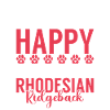 Cadeaux de Rhodesian Ridgeback