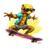 Skater Gecko