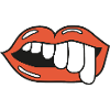 teeth lips ugly illustration