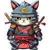 Samurai Cat #17