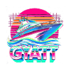 Gyatt Yacht Funny Retro