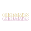 Christmas graphic design logo