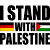 I stand with palestine