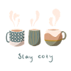 Cozy hot drinks
