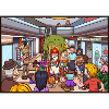 Saint Nicholas With People