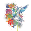 Colibri Oeuvre Oiseau Oiseaux