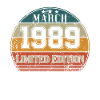 Anniversaire - Edition Limitée Mars 1989