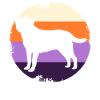 Labrador Retriever Chien rétro