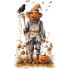 Autumnal Scarecrow Halloween Aesthetic