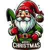 Christmas Garden Gnome - Garden Design