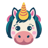 Niedliches Einhorn