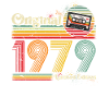 1979 Urodziny Urodzony W 1979 Retro Vintage