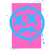 Graffiti Emoji Pink