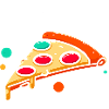 La pizza dans mon