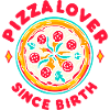 Pizza-Liebhaber seit Geburt