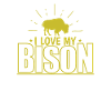 I love my bison animal