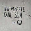 Ich möchte faul sein