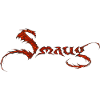 The Hobbit Smaug Lettering In Dragon Design