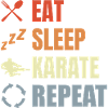 Eating, sleeping, repeating karate