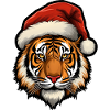 Tiger Christmas