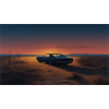Muscle Car in the Desert