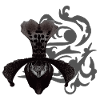 orchideen, tribals, gothic designs