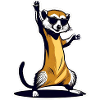 Suricate dansant