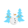 Funny snowman - snowmen - snow