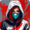Fille Cyberpunk Cool