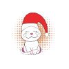 Katzenbesitzer Ugly Christmas Katze