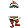 Weihnachtsoutfit Chaotischer Elf
