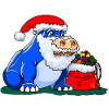 Santa Claus Hippopotamus