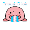 Blobfish Transgender Flag Trans Pride