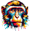 Mera Street Art Monkey Ten