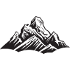 Mountains Landscape Symbol