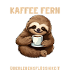 Lustiger Faultier Kaffee Faultiere Spruch