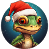 Lézards Noël