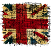 Vintage British Union Jack Digital Kunst