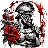 Gladiator tatto art ink